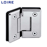 Standard Duty Shower Hinges Glass to Glass 135 Degree Glass Clamp Shower Room Door Hinge Shower Hardware L-2114
